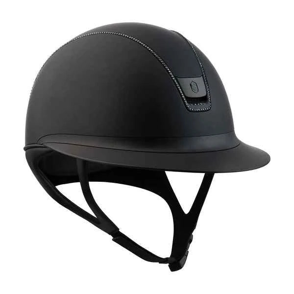 SAMSHIELD Kask Miss Shield 2.0 Shadowmatt 300 Swarovski 2.0 - Mat Black